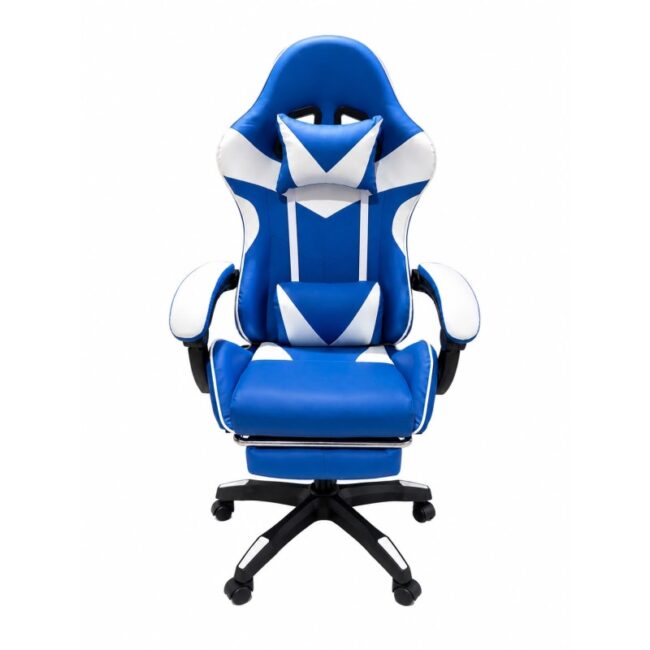 Sedia Gaming WSE8156 Bianco Blu: Offerta Imperdibile