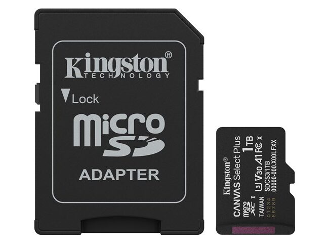 MicroSDXC 1TB Kingston Canvas Select Plus Offerta | Omnicenter