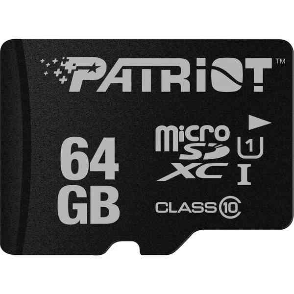 MicroSDXC Patriot 64 GB Class 10: Offerta Originale