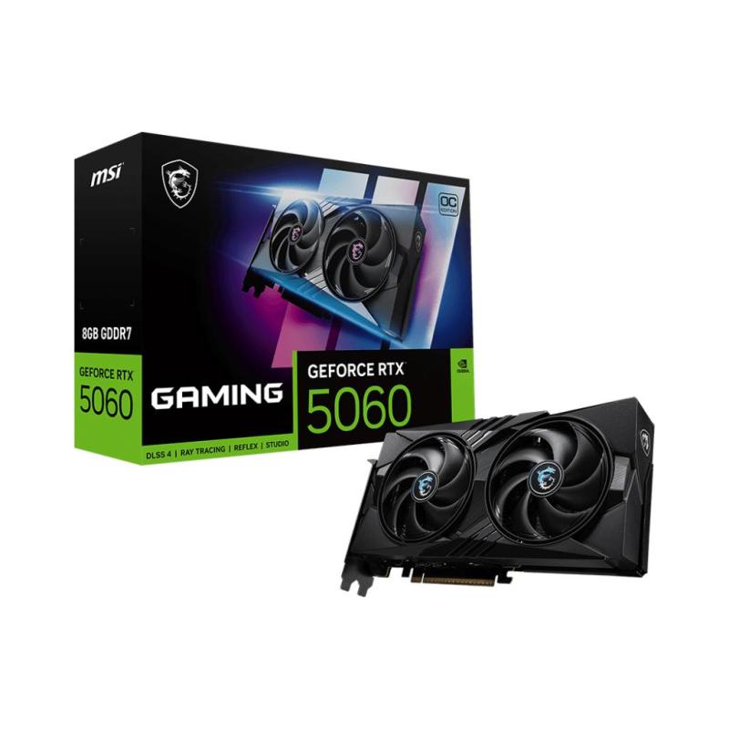 MSI GeForce RTX 5060 8GB Gaming OC: Scheda Video Affidabile