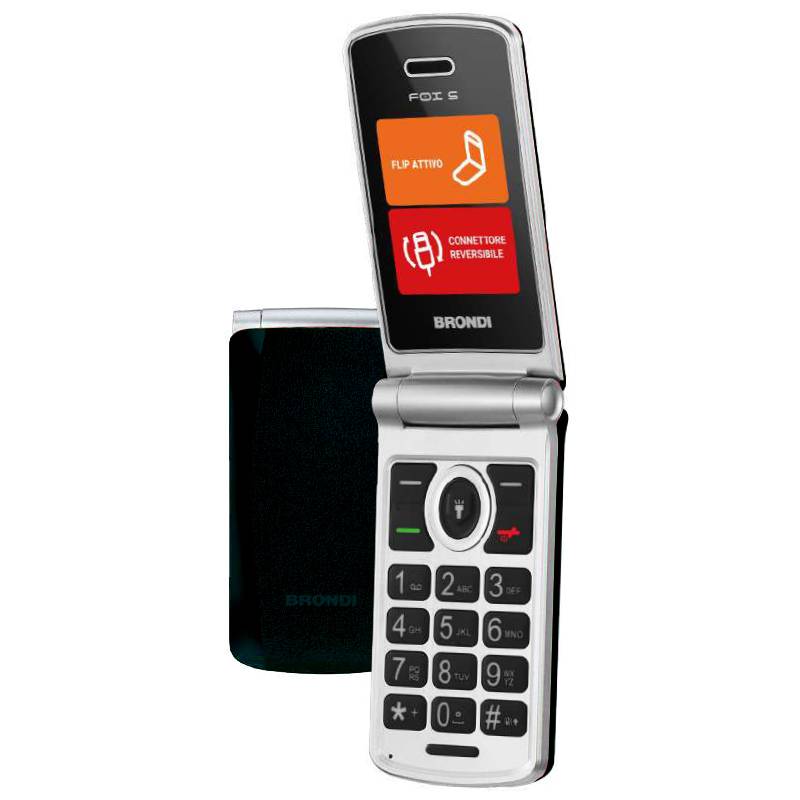 Brondi Fox S Black Offerta | Cellulare a Conchiglia Dual SIM