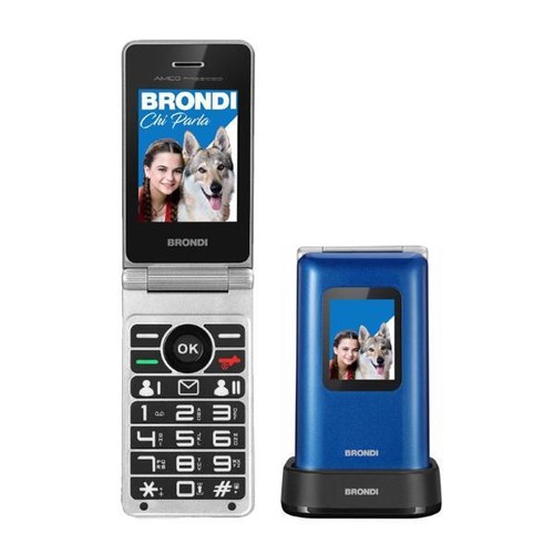 Brondi Amico Prezioso: Offerta Cellulare Dual Sim Blu