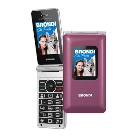Brondi Amico Prezioso: Offerta Cellulare Dual Sim Violetto