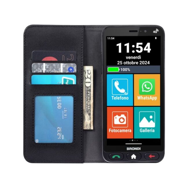 Brondi Amico Vero 4G: Offerta Smartphone Dual Sim Nero