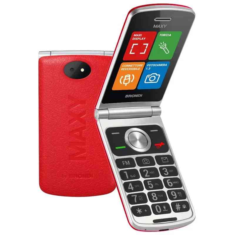 Smartphone Brondi Maxy Dual SIM Rosso | Offerta Omnicenter