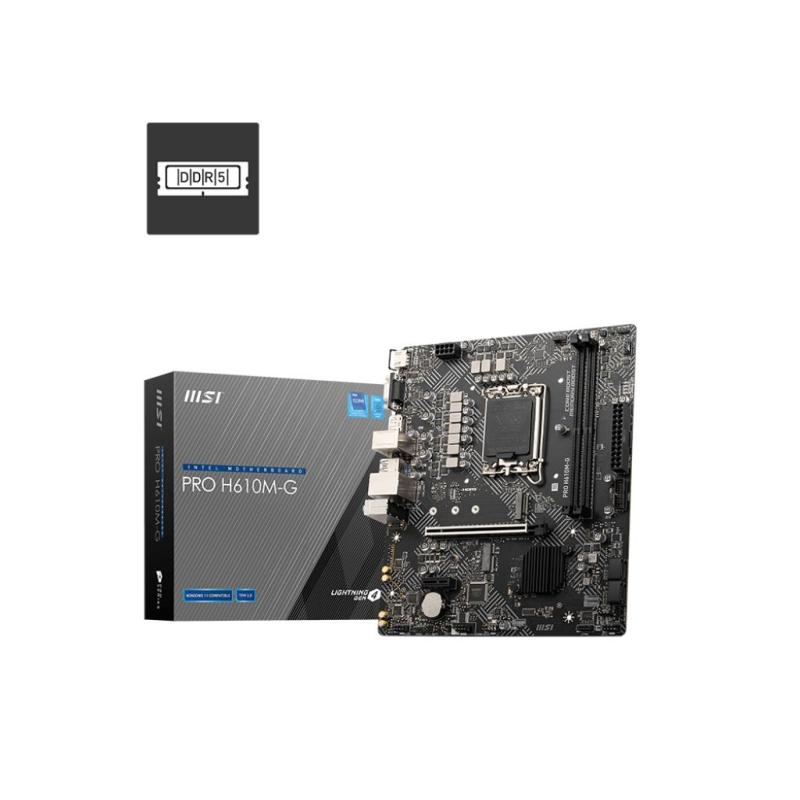 Scheda Madre MSI PRO H610M-G DDR5 | Offerta
