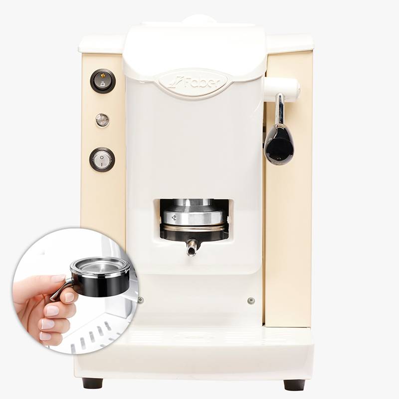 Macchina Caffè Faber Slot Plast Lite 2.1 Sabbia/Bianco | Offerta