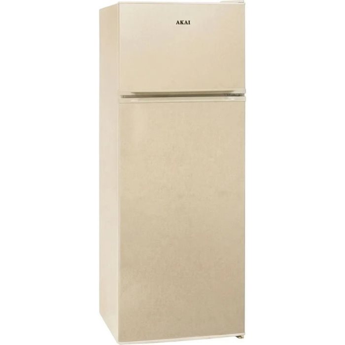 Frigorifero Akai 218L Crema: Offerta Doppia Porta Affidabile